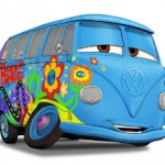 flowery minivan 
